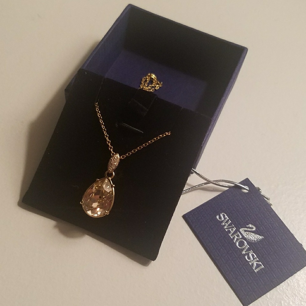 Swarovski Pink Pendant Necklace